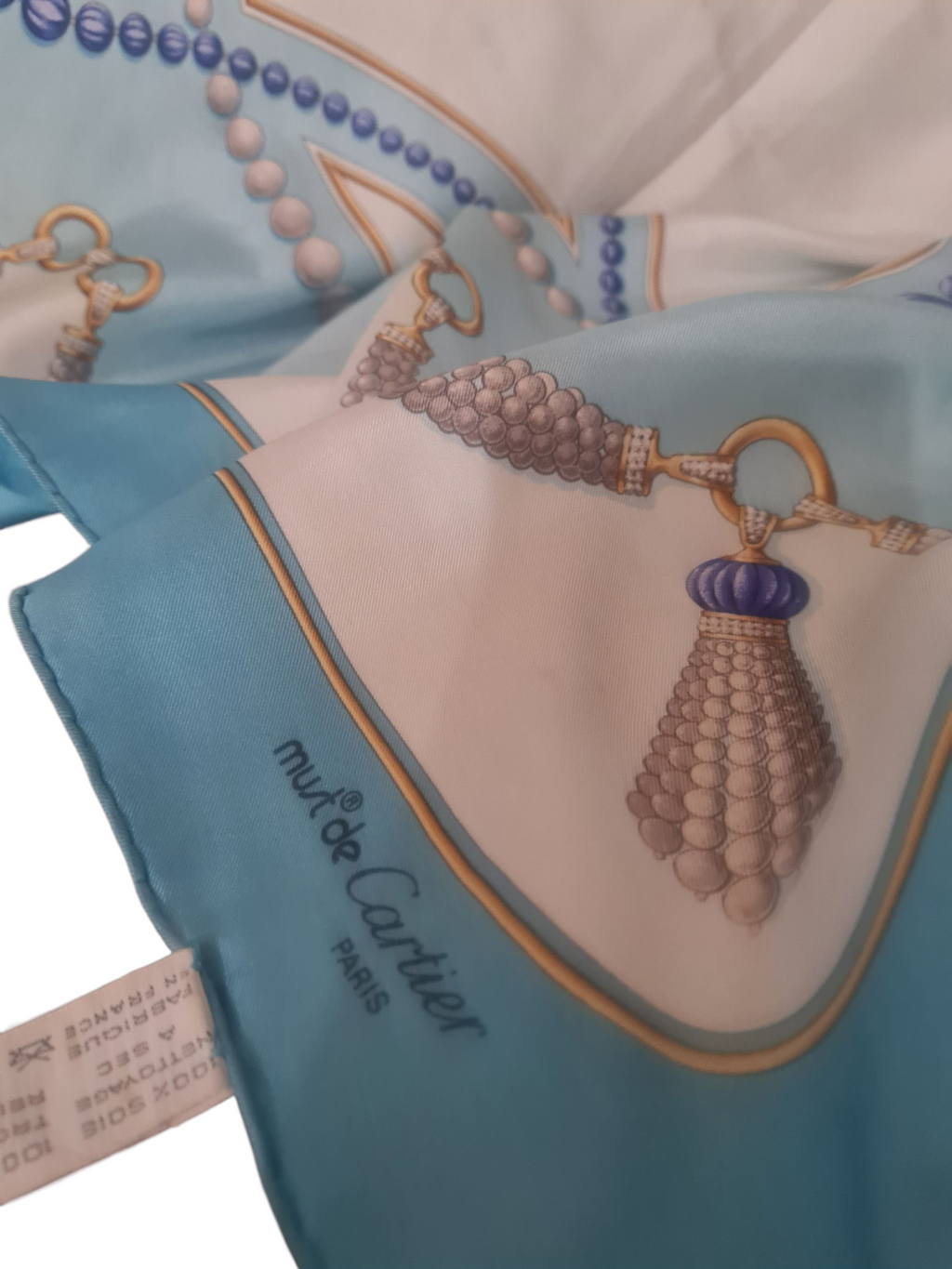 Carré de soie Cartier