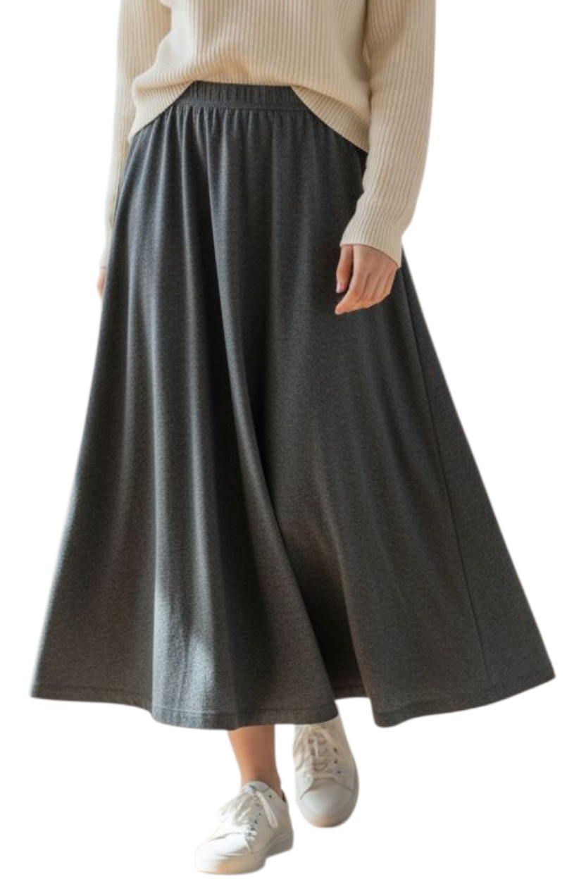 Jupe longue évasée