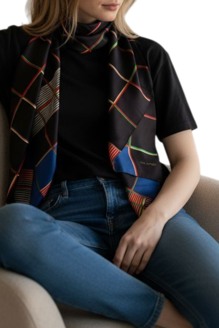 Carré de soie Éric Dormel